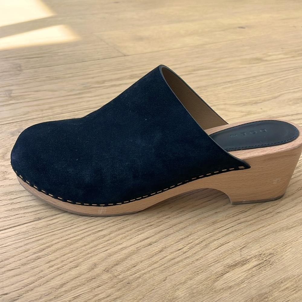 COPY - COPY - Doen Suede Black Clogs